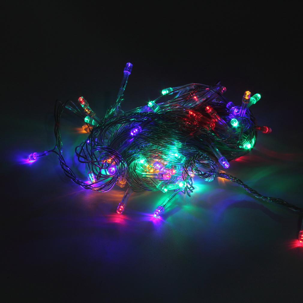 10M 100LED Holiday Christmas Party String Fairy Outdoor Garden Lights Decor BS